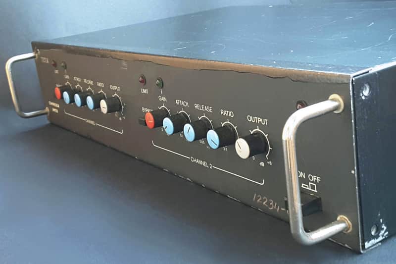 1980s Tesla AYZ 034: Stereo Compressor/Limiter - Ultra RARE Soviet Czechoslovakia vintage rack unit image 1
