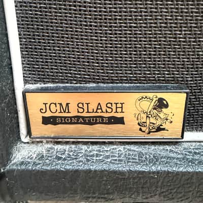 Marshall JCM Slash Signature 2555SL 2-Channel 100-Watt Guitar Amp Head 1996 - 1997 - Black + Original Cabinet image 19