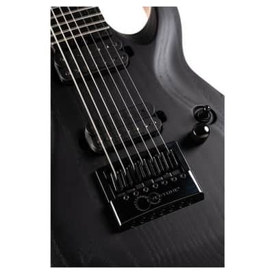 Cort KX707 EverTune 7-String - Open Pore Black image 20