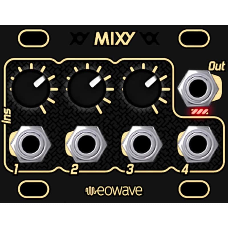 Eowave 1U Mixy - Mixer Modular Synthesizer image 1