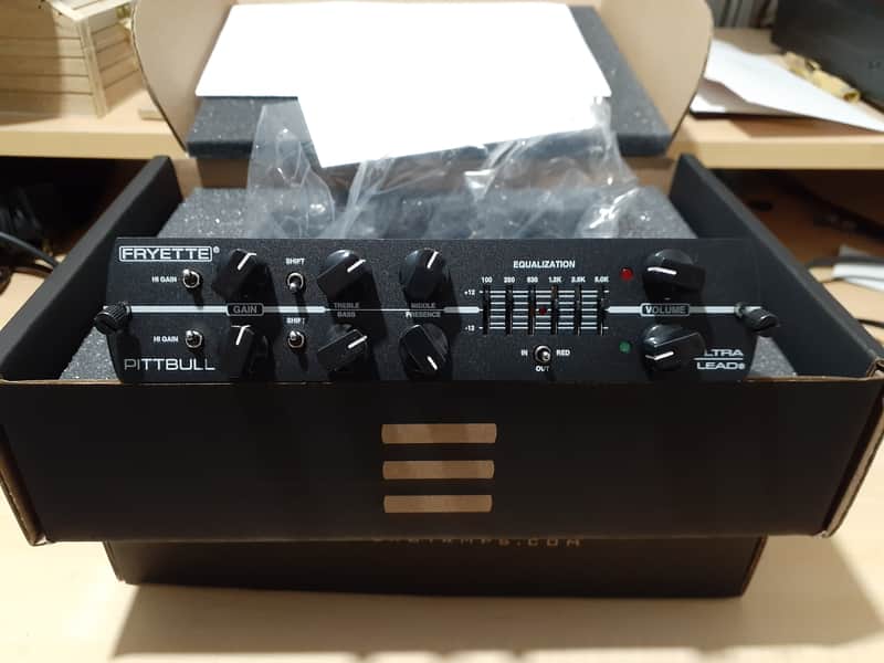 Synergy  Fryette Pittbull Ultra Lead preamp module. Randall/Egnater MTS image 1