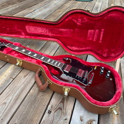2026 Gibson SG Standard Aged Cherry W/OHSC Guitar Center Exclusive image 9