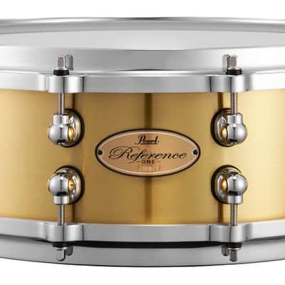 Pearl RF1B1450 Reference One Brass Snare Drum 14"×5" image 1