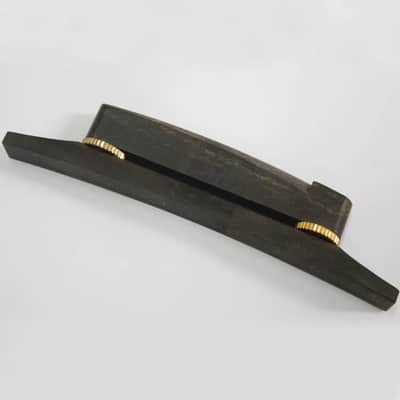 Rosewood Archtop Jazz Guitar Bridge image 2