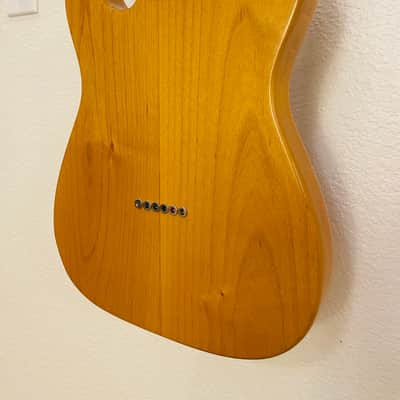 Partscaster By Rocker C Guitars ‘51 Telecaster Style USA & MIJ Parts Nitro Lacquer 2026 - Trans Amber Nitro Lacquer image 19