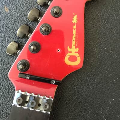Charvel Allan Holdsworth Neck 1984 Red image 2