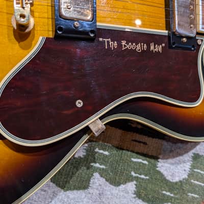 RARE Epiphone 1964 Sheraton John Lee Hooker Signature Model image 5