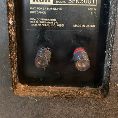 Vintage Pair of RCA Dimensia SPK500T Speakers New Foam Surrounds Mid-80's image 21