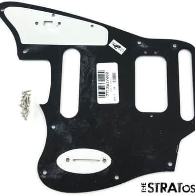 Fender Player Jaguar Series 3 Ply PICKGUARD, Guitar Parts Black HS Jaguar image 2
