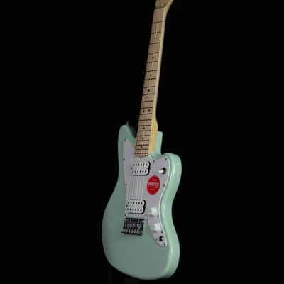 Squier Mini Jazzmaster HH, Maple FB, Surf Green image 6