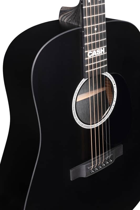 New Martin DX Johnny Cash in Jett Black, Comes with Soft Case and Free Shipping! image 1