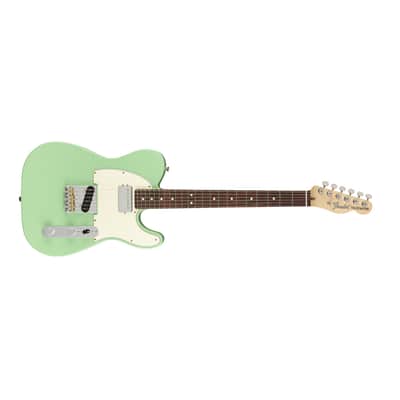 Fender American Performer Telecaster Hum - Satin Surf Green w/ Rosewood Board image 4