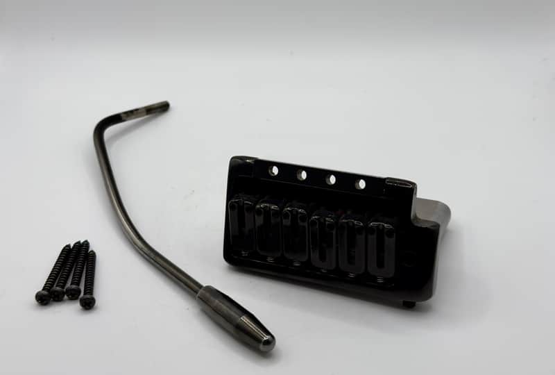 ESP Flicker II Tremolo System W/ Bar MIJ Japan 1980’s - Black image 1