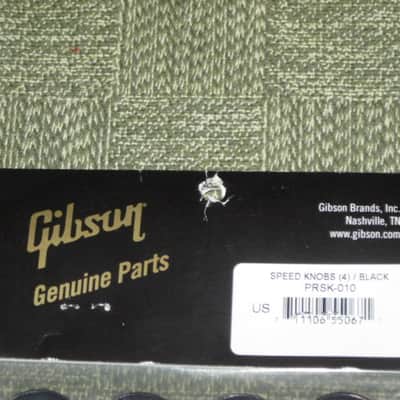 new in package A+ genuine Gibson SPEED Knobs BLACK PRSK-010 (set of 4 knobs) PRSK010 image 23