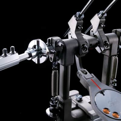 Pearl P3002C Eliminator Demon Chain Drive Double Bass Drum Pedal +Two Wood Beaters Authorized Dealer image 3