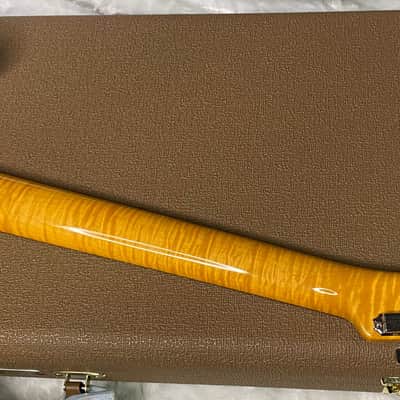 NEW! Fender Custom Shop Flamethrower Telecaster Custom - NOS - Modern Specs - Texas Special Pick-Ups - AAAA Flamed Neck - Fiesta Red - Authorized Dealer - 7.7lbs - G07041 image 12
