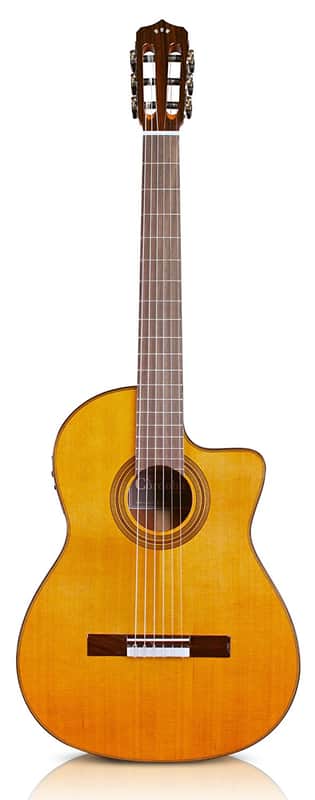 Cordoba Fusion 12 Natural CD Natural - Solid Cedar Top - Acoustic Electric Nylon String Guitar image 1