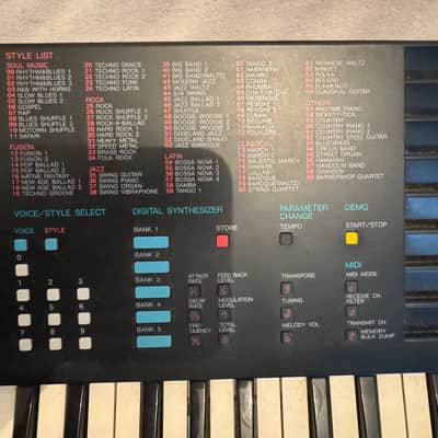 Yamaha PSS-780 Music Station 1989 image 5