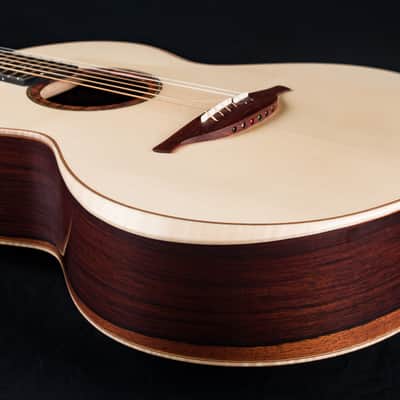 Lowden S-50 Madagascar Rosewood and Adirondack Spruce with Bevel and Leaf Inlays Used (2023) image 14