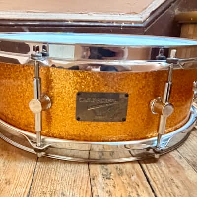 Canopus 14” mv60 m2 snare - Gold sparkle image 3