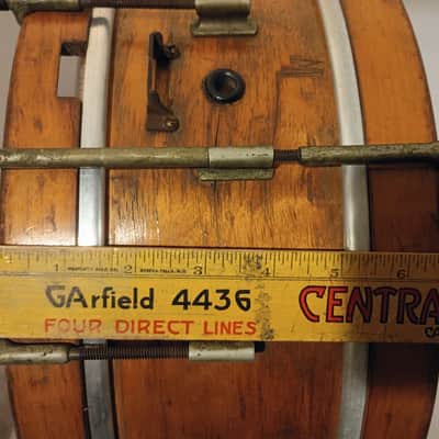 S.C. Adams The Thomas Separate Tension Snare Drum Peoria IL 1912 image 9
