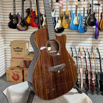 Furch Dark Yellow OMc-RR All Rosewood Orchestra Cutaway Acoustic Guitar w/OHSC & PLEK*D #410 image 4