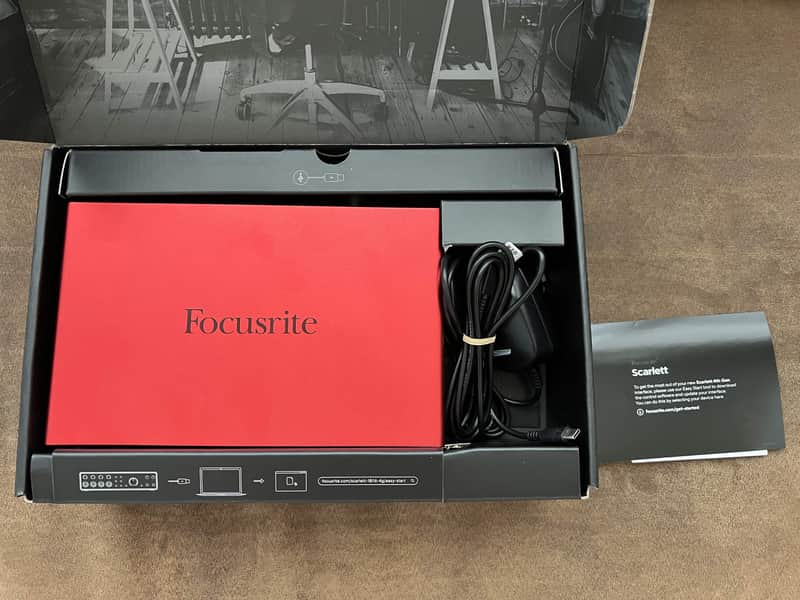 Focusrite Scarlett 18i16 4th Gen USB Audio Interface 2024 - Present - Red image 1