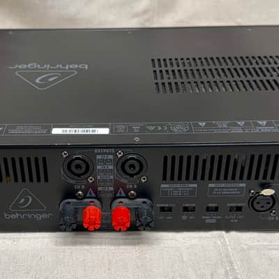 Behringer KM750 750-Watt Stereo Power Amp with ATR Accelerated Transient Response 2010s - Black image 2