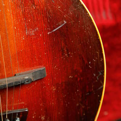 Gibson 1919 Harp Guitar "U" Style Acoustic Instrument Pre-Owned image 12