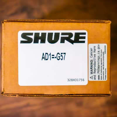 Shure AD1 Wireless Bodypack Instrument Transmitter (TA4 Connector, Axient Digital Band G57) - Factory Sealed/New/NOS image 2