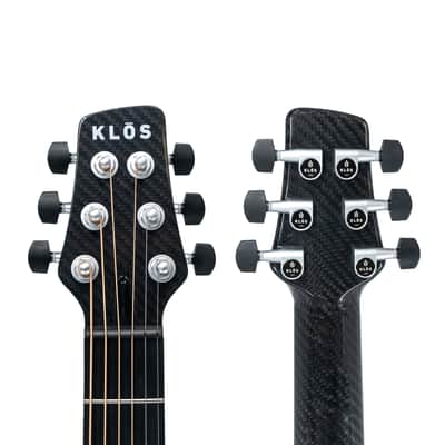 Refurbished KLOS Full Carbon Travel Guitar - Acoustic image 5