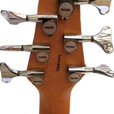 Washburn XB-600 Bantam Series 6 String Bass Natural image 5
