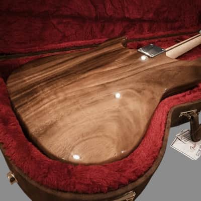 Sargent Guitars SG-2026-01 | One-Piece Aged Acacia Koa Hardtail Strat | Lindy Fralin Real '54 Pickups | Warmoth Neck | 8.6 lbs | NEW Build | w/New Fender Poodle Case image 7
