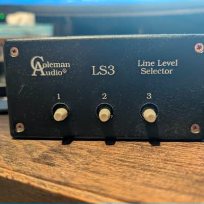 Coleman Audio LS3 Line Level Selector 2020 - Black image 1