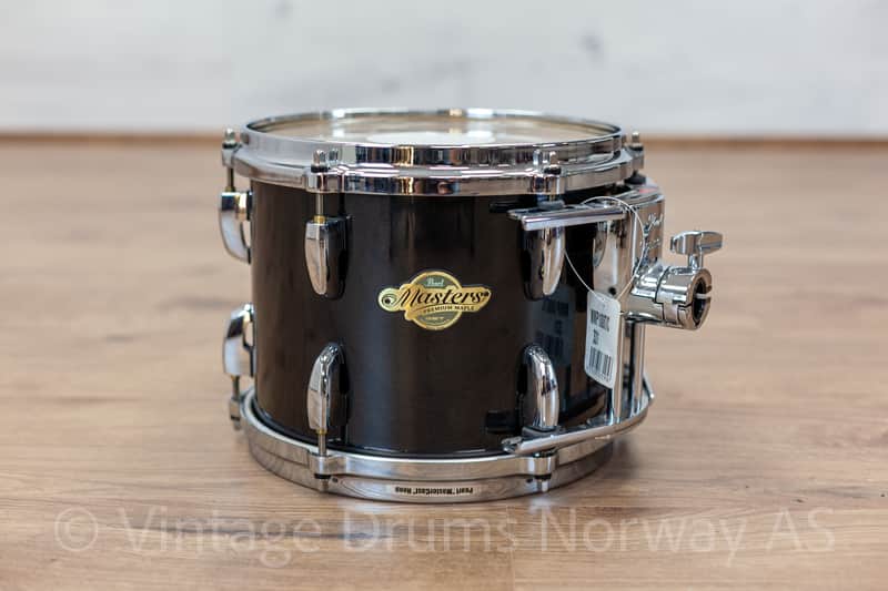 Pearl Masters Maple Premium MMP 10×8 Tom – Diamond Black image 1