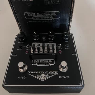 Mesa Boogie Throttle Box EQ Overdrive Pedal 2010s - Black image 6