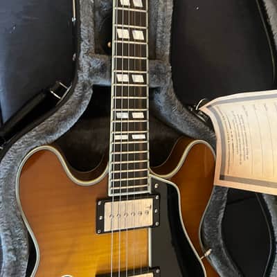 Eastman T486B Thinline Archtop with Bigsby 2021 - Present - Goldburst image 4