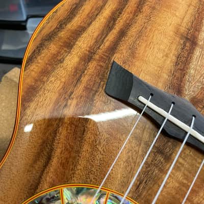 Snail S60T Solid Acacia Tenor Ukulele 2025 - Gloss, Workshop repair REF No203 image 11
