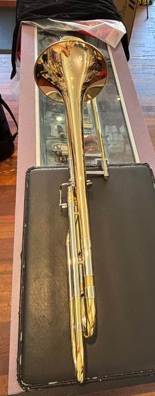 Antoine Courtois Paris Zoé Large Bore Trigger Trombone image 1