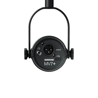 Shure MV7+-K-BNDL Podcast Microphone Bundle USB/XLR W/ LED Touch Panel image 4