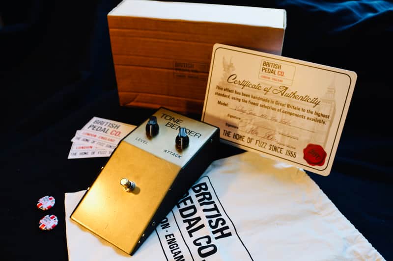 British Pedal Company MKI Tone Bender SERIAL NO 01/50 image 1