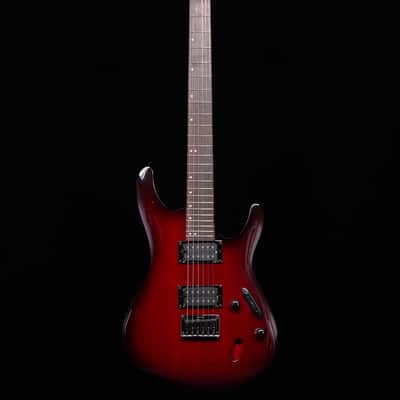 Ibanez S521 Electric Guitar, Blackberry Sunburst image 5