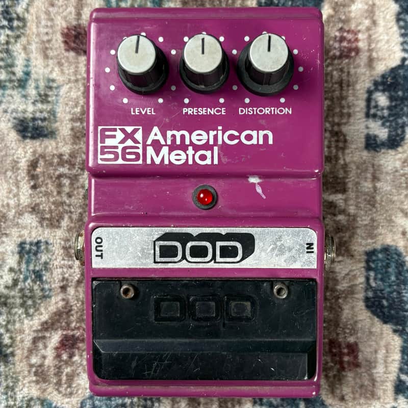 DOD American Metal FX56 Vintage Distortion Guitar Effect Pedal! image 1