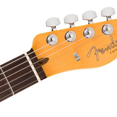 Fender American Ultra Luxe Vintage '60s Telecaster Custom Electric Guitar, Rosewood Fingerboard, 3-Color Sunburst image 4