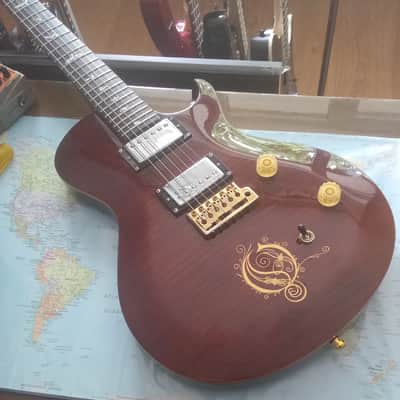 Rare : PRS SE Mikael Akerfeldt guitar /w Gibson pickups , sent in a case image 1