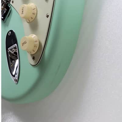 Fender American Performer Stratocaster HSS Maple Fingerboard Electric Guitar - Satin Seafoam Green image 5