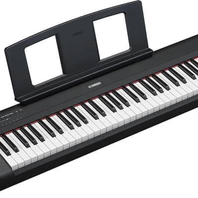 Yamaha NP-15 61-Key Piaggero Portable Keyboard - Black image 1