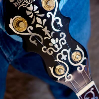 Hohner Artist LE - 5 String Resonator Archtop Banjo 1970s - natural image 5