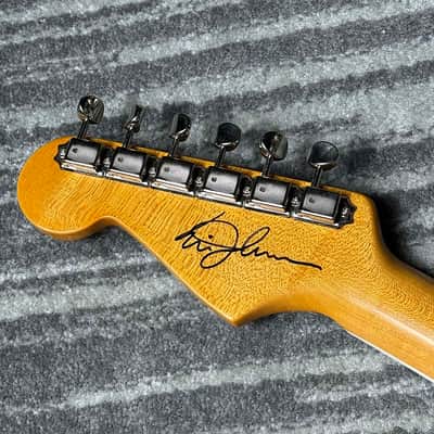 Signed Fender Eric Johnson Stratocaster with Rosewood Fretboard 2017 - Tropical Turquoise image 7