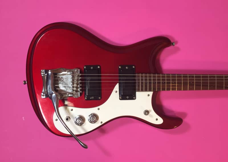 Mosrite Mark V 1967 Candy Apple Red image 1